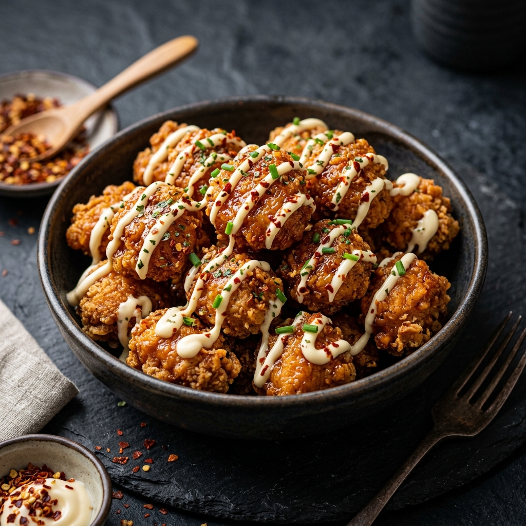 Spicy Garlic Bites